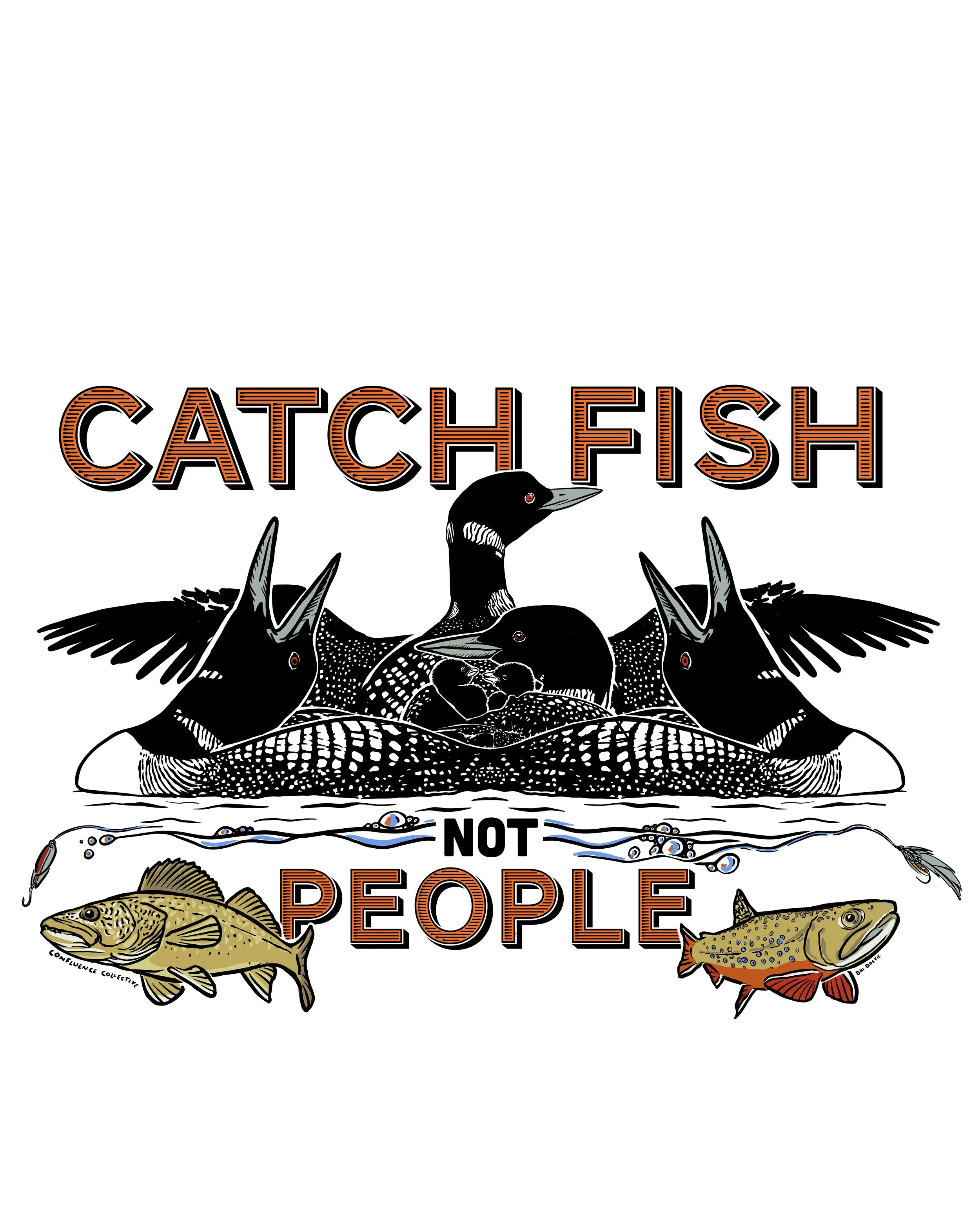 Match the Hatch: Stonefly Sticker — CONFLUENCE COLLECTIVE